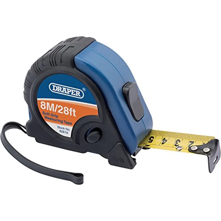 DRAPER 82817 3 m-10 ft Maßband Professional schwarz-blau, schwarz, 82819