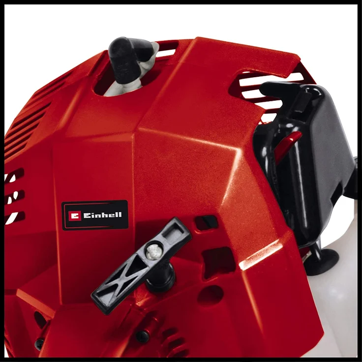 Einhell Benzin-Rasentrimmer GC-PT 2538-1 I AS 0.6 kW, vibrationsarmer 2-Takt Motor, Split Shaft, Doppelfadenspule mit Tippautomatik, Quick-Start durch Primer + Auto Choke, Schnittbreite: 38 cm – Bild 4