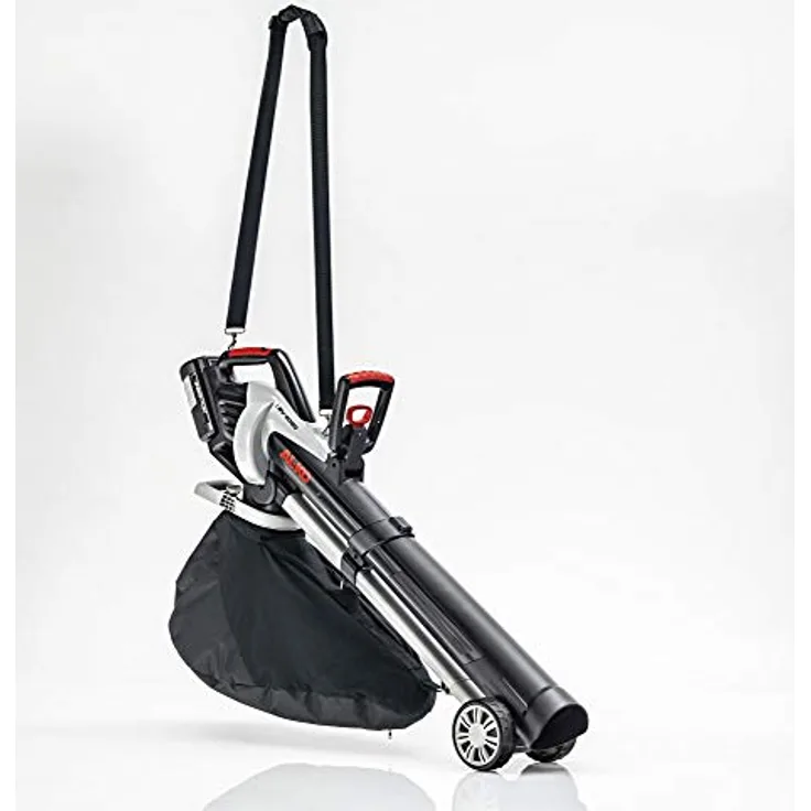 AL-KO Akku-Laubsauger LBV 4090 Energy Flex (Blasen und Saugen in einem Gerät, Variabler Luftstromregeler, Luftgeschwindigkeit 60 M-S, inkl. 45 L Fangsack)