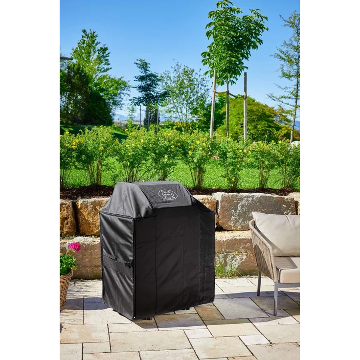 RÖSLE Abdeckhaube BBQ-Station VIDERO G2/G2-S, Hochwertige Schützhülle aus 100% Polyester mit PU-Beschichtung, praktischer Reißverschluss, wetterfeste Abdeckung – Bild 4