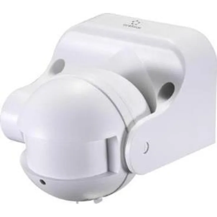 Renkforce Aufputz, Aufbau, Wand HF-Bewegungsmelder 1362991 180° Relais Weiß IP44 (1362991)