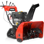 Hecht Garten 9666 Benzin Schneefräse Schneefräse Benzin Elektrostart 66,5 cm 110 kg