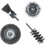 Bosch 2609256553 DIY Drahtbürsten-Set 4 -teilig