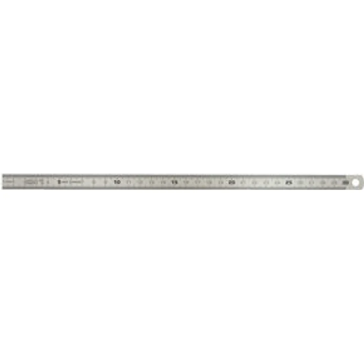 Maßstab 300 x 13 x 0,5mm, flexibel rostfreier Federbandstahl – Bild 1
