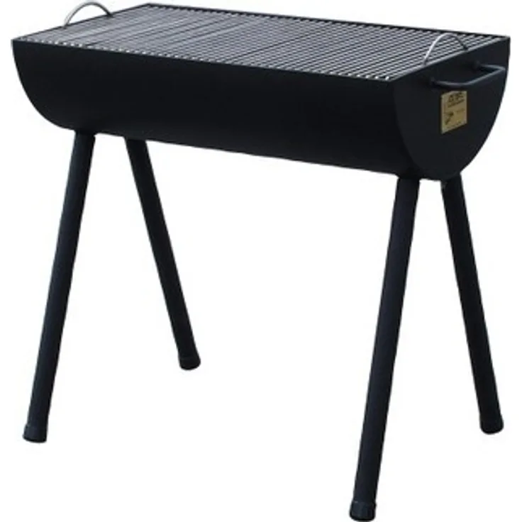Rumo Joes Barbeque Half Barrel, Grillfläche 75 x 40 cm