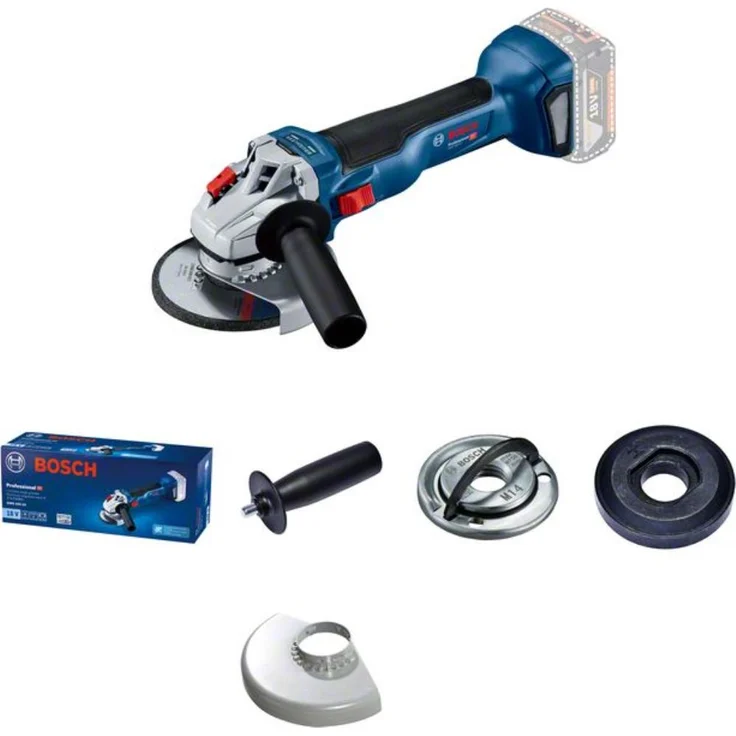 Bosch Professional 125mm Akku-Winkelschleifer GWS 18V-10, ohne Akku ohne Ladegerät im Karton 125 mm Akku – Bild 1
