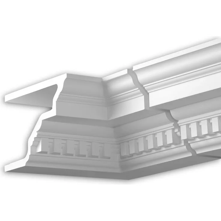 Innenwinkel 431222 Außenstuck Eckelement Fassadenelement Zeitloses Klassisches Design weiß