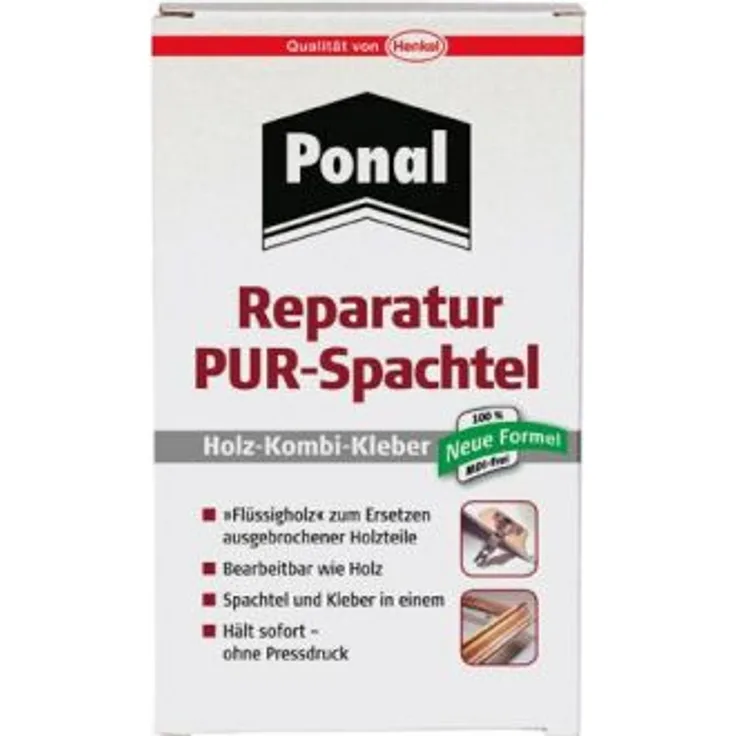 Ponal Reparatur PUR-Spachtel 177g Lieferumfang: 6 Stück