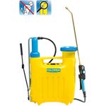 GLORIA Kolbenrückensprühgerät Hobby 1200 | Gartenspritze | 12 L Füllinhalt | Rückenspritze mit Druckregler | Gepolsterte Schultergurte