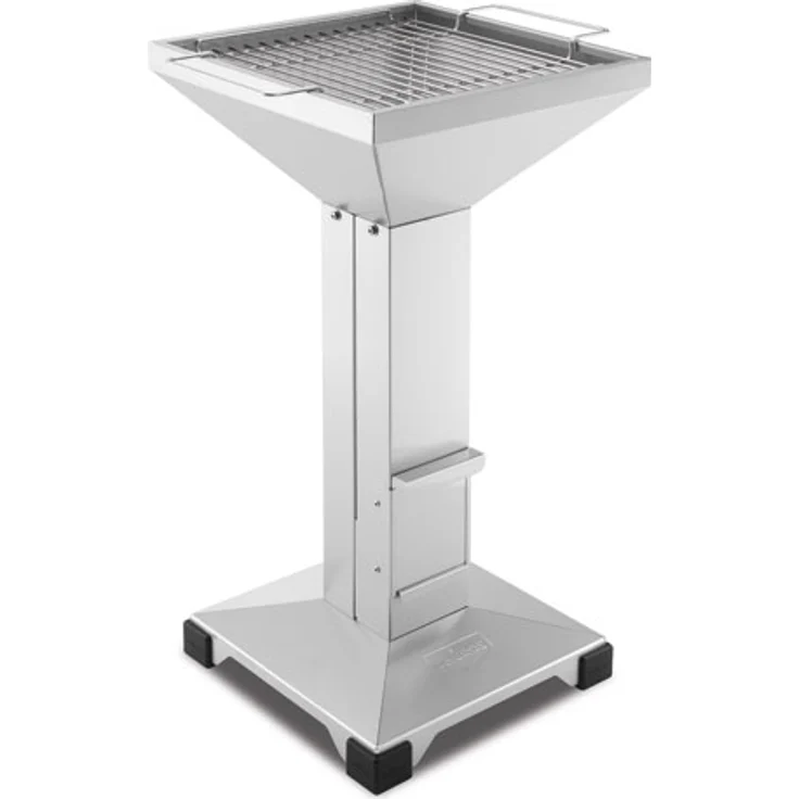 Thüros T2 Säulengrill mit Standfuß (TKE35) Holzkohlegrill, für 4-5 Personen, Grillfläche 35 x 35 cm – Bild 1