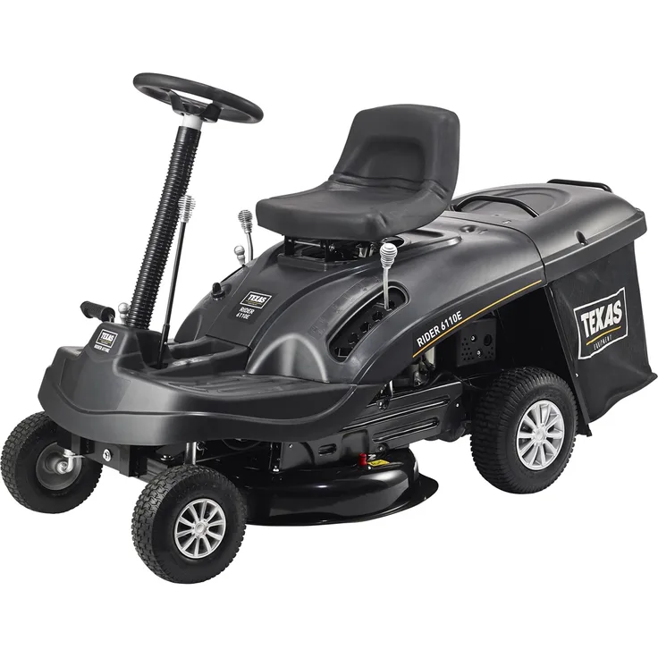TEXAS Rider 6110E Rasenmähertraktor Aufsitzmäher Rasenmäher Mäher 4 +1 Gänge