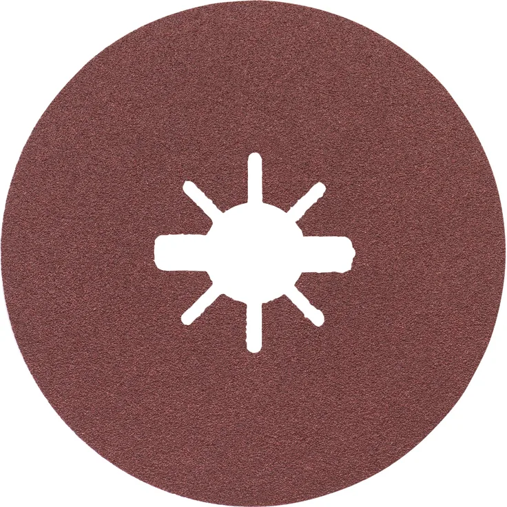 Bosch Professional Fiberschleifscheiben Expert (für Metall, X-LOCK, R444, Ø125 mm, Körnung 120, BohrungsØ: 22,23 mm)