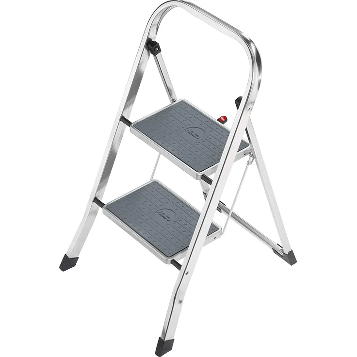 Hailo K60 StandardLine, Aluminium-Trittleiter, 2 Stufen – Bild 1
