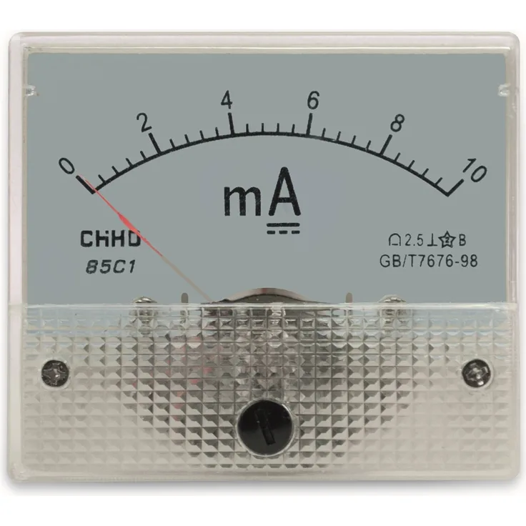 Einbau-Messinstrument, 0...10 mA-
