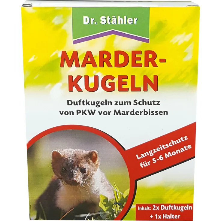 DR. STÄHLER Marderkugeln, 2 Stück