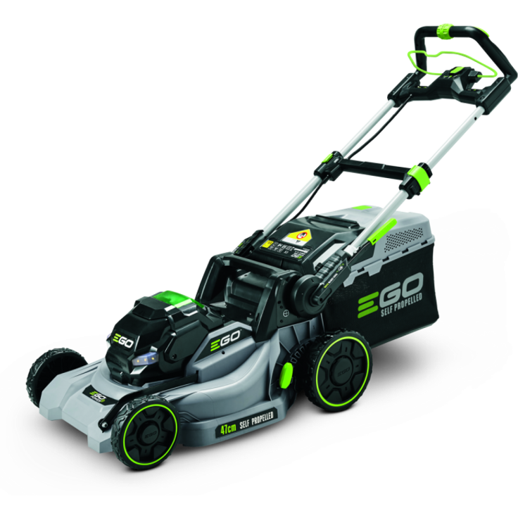 Ego Power LM1903E-SP 47CM Rasenmäher MIT RADANTRIEB, 55 l Fangkorbvolumen