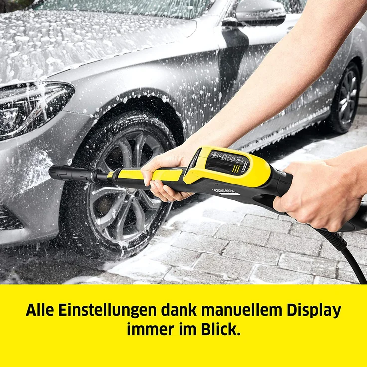Kärcher K 4 Premium Power Control Home 1.324-133.0 Hochdruckreiniger 420 l/h 1800 W 130 bar 30 m²/h 40 °C Schlauch 8 m mit integrierter HD-Schlauchtrommel und Home Kit – Bild 7