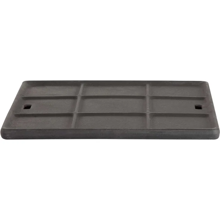 ALLGRILL Grillplatte, Gusseisen, für MULTI-KULTI Gasgrill, rund, 34 x 33 cm