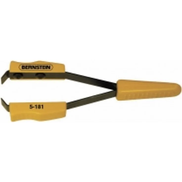 Bernstein Lackabziehpinzette, 130 mm mit auswechselbaren Messern, 5-181