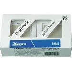 Kopp 402002013 Profipack 1-Fach Rahmen Paris, arktis 10 x 1 - Preisvergleich