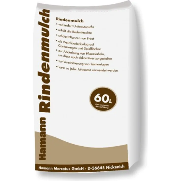 Hamann Rindenmulch 60 l