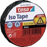 tesa Isolierband 10 m x 15 mm, schwarz