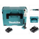 Makita TL 064 DA1J 10,8 V Akku Winkel Schlagschrauber im Makpac + 1 x 2,0 Ah Akku ohne Ladegerät