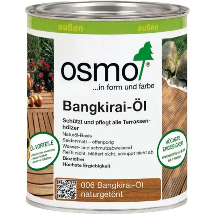 Osmo Bangkirai-Öl Naturgetönt 2,50 l - 11500013 – Bild 1