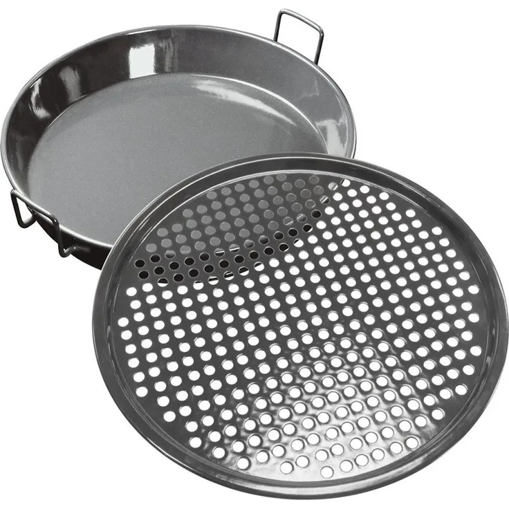 Outdoorchef Grillplatte, schwarz