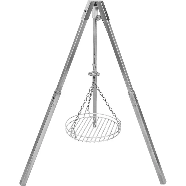 Schneider Bikergrill Mini-Dreibeingrill mit Grillrost 30 cm Schwenkgrill Schwenker