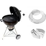 Weber Master-Touch GBS Special Edition Holzkohlegrill, 57 cm, black, 107 x 60 x 71 cm