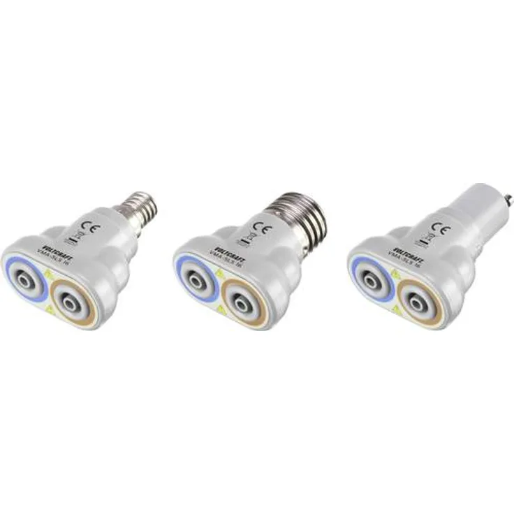 VOLTCRAFT VMA-5LS 16 Messadapter - Dunkelgrau, Hellgrau