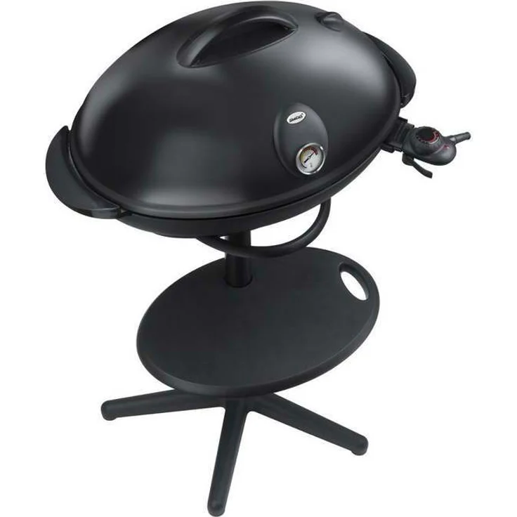 Steba VG 350 BIG Barbecue Säulengrill, Elektrogrill, mit praktischer Ablage, 55 x 41 cm Grillfläche – Bild 2