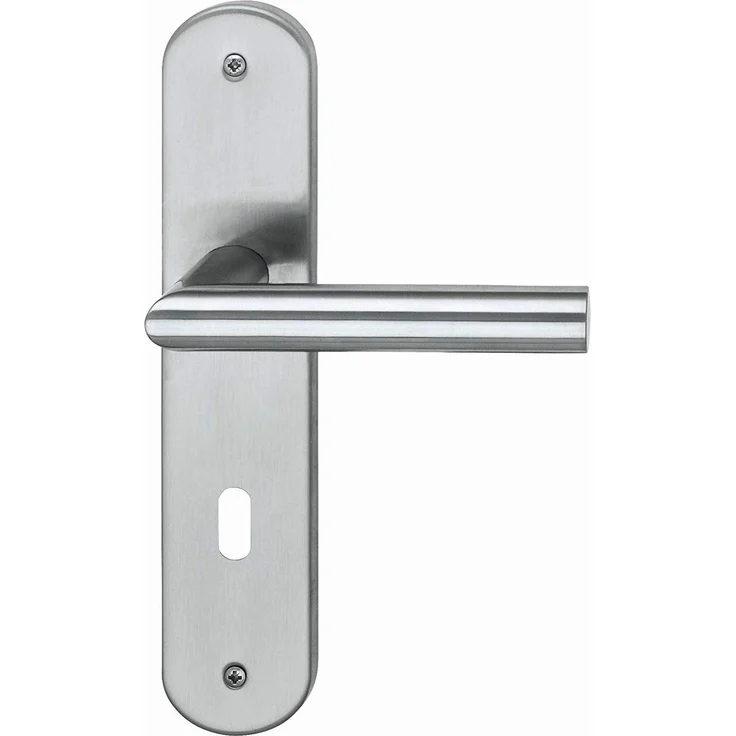 Alpertec 28015500 Edelstahl Conte-LS Renovierungsgarnitur für Zimmertüren Drückergarnitur Türdrücker Türbeschläge Neu – Bild 1