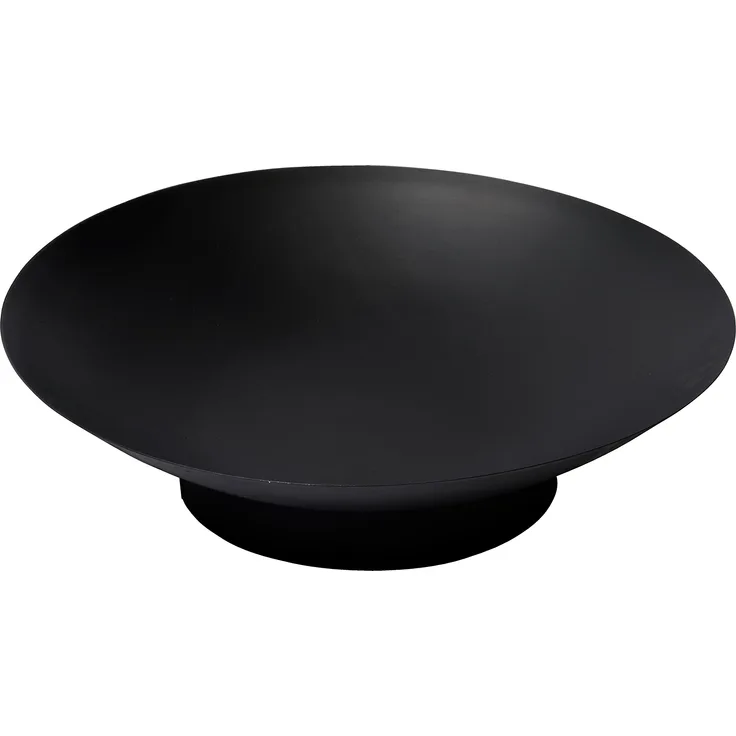 dobar Feuerschale ''Stockholm'', Feuerstelle aus Stahlblech, Durchmesser 60 x 17 cm, schwarz