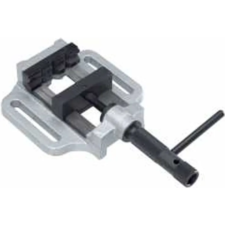 Maschinenschraubstock 4- 100 mm mit Prismenbacke, Spannweite 100mm