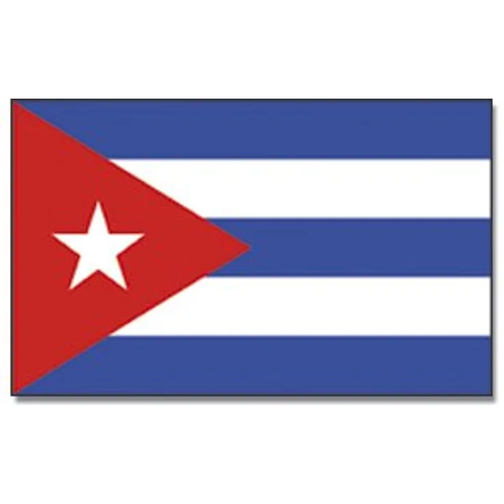 Flaggenking 17048 Kuba-Cuba Flagge-Fahne - wetterfest, mehrfarbig, 150 x 90 x 1 cm