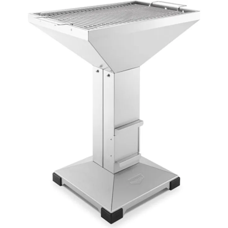 Thüros T4 Holzkohlegrill, Plattenfuß, Grillfläche 40 x 60 cm