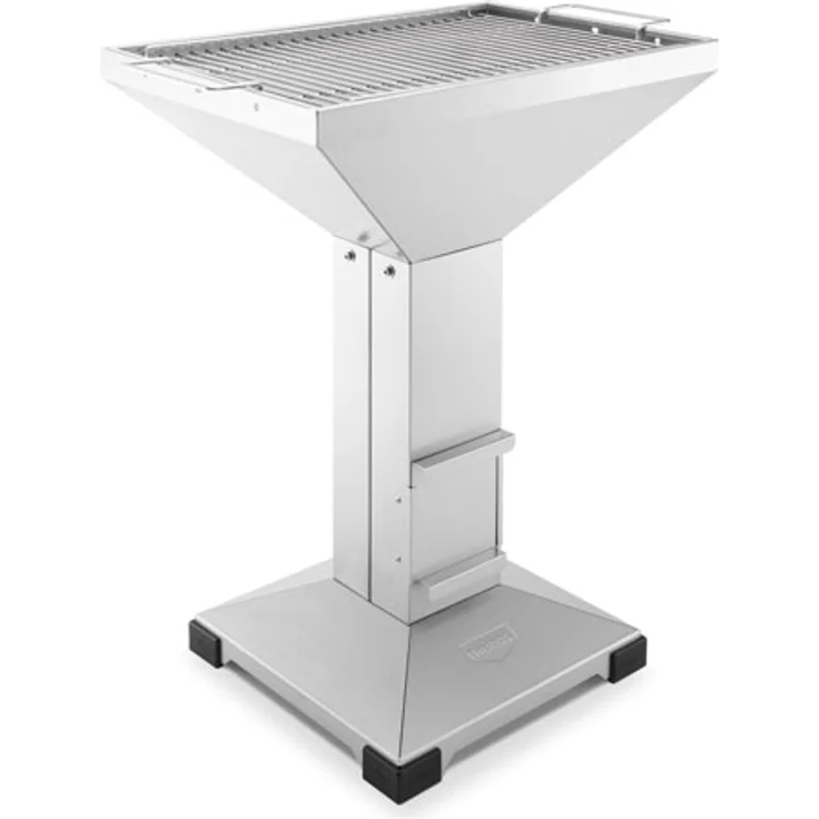 Thüros T4 Holzkohlegrill, Plattenfuß, Grillfläche 40 x 60 cm