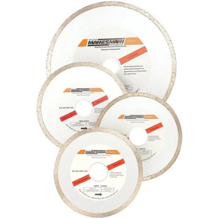 Mannesmann Diamant-Trennscheibe, Vollrand, Durchm. 115 mm, M 1244-115