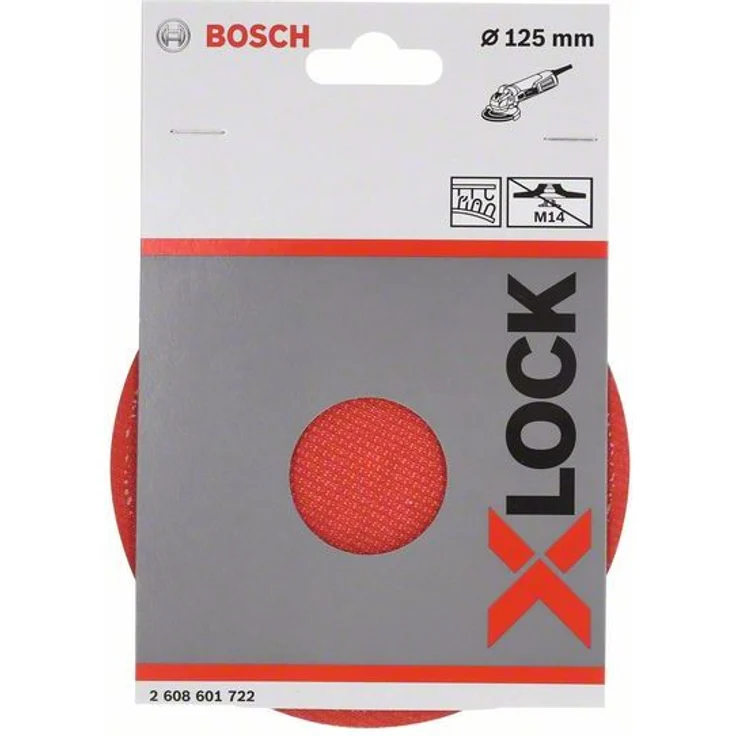 Bosch Professional Stützteller (mit Klettverschluss, X-LOCK, Ø125 mm) - Preisvergleich – Bild 4
