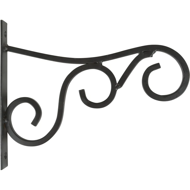 Esschert Design Metallhaken für Hanging Baskets, Größe M, 2,6 x 25 x 21 cm, Gartendekoration, Hängevorrichtung