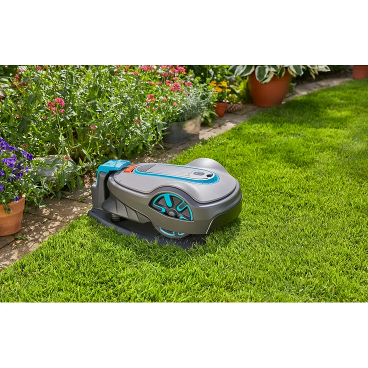 GARDENA smart SILENO life 1000 Mähroboter Set Modell 2021 - 19114-20, Mähroboter für Rasenflächen bis 1000 m², steuerbar per smart App, geräuscharm, inkl. smart Gateway, 22 cm Schnittbreite – Bild 2