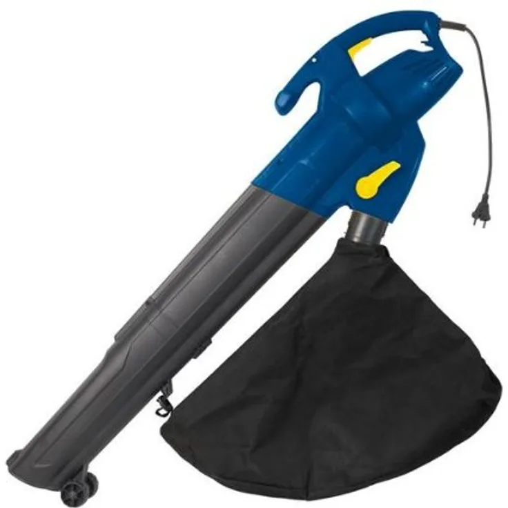 RIBILAND 07520 Laubsauger-Blatt schwarz Häckselfunktion 3000 Watt