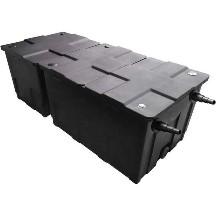 Aquaristikwelt24 CBF 550 B, Bio Teichfilter 90.000l Filter Teichpumpe Bachlauf Filtersystem Pond