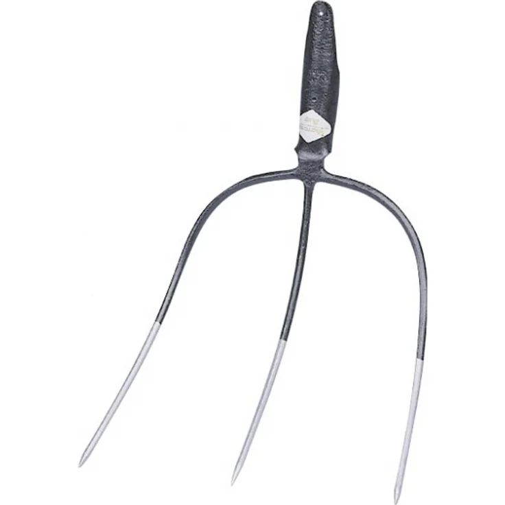 Kerbl Heugabel mit Federdülle ohne Stiel 3 Zinken 37x32 cm 29106