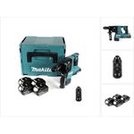 Makita DHR281T4J Akku Kombi-Hammer 36V (2x 18V) 2,8J SDS plus Brushless + 4x Akku 5,0Ah + Makpac - ohne Ladegerät