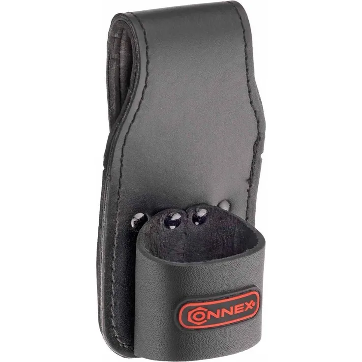 Connex COX610805 Hammerhalter m. 1 Schlaufe, Leder, Schwarz