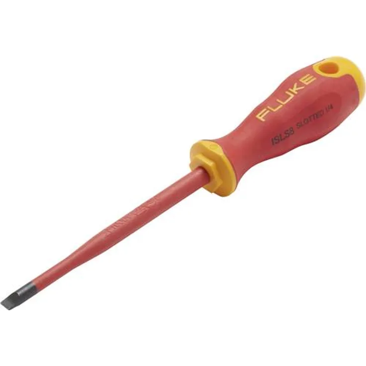 Fluke 125-mm-Schraubendreher mit 6-mm-Klinge. Für 1000 VAC und 1500 VDC zugelassen, ISLS8