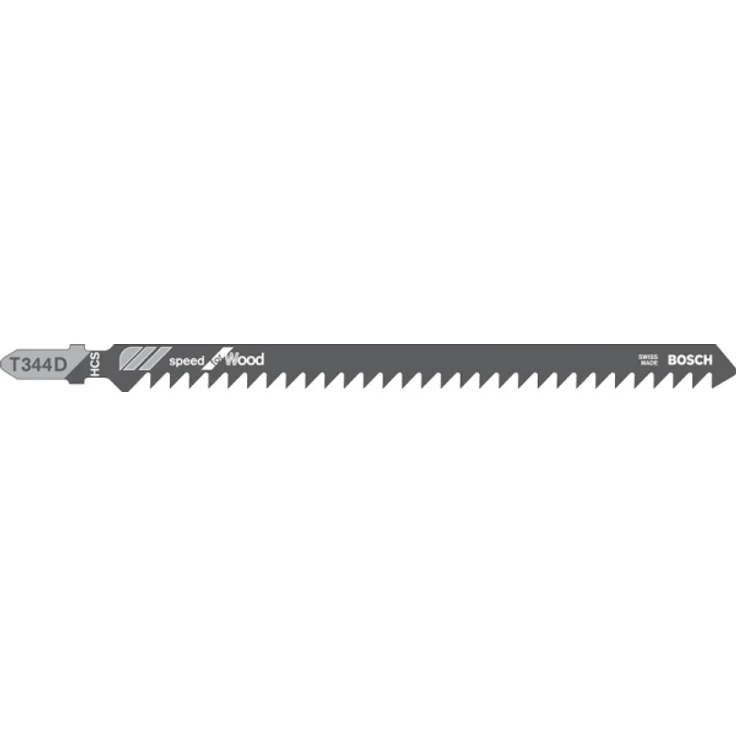 Bosch Professional Stichsägeblatt T 334 D (3 Stück, für dickes Bauholz und Weichholz, Zubehör für Stichsägen) – Bild 2